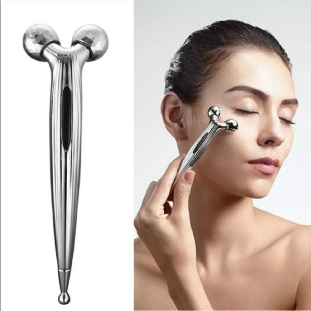 NIB Sorich Chrome Facial Tool